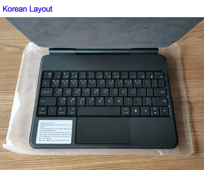 Magic Keyboard for iPad Pro 11 12.9 Air 4 Air 5 for iPad 10th Generation Pro 12.9 6th 5th 4th 3rd Gen Smart Cover Magnetic Case - ALPENZO