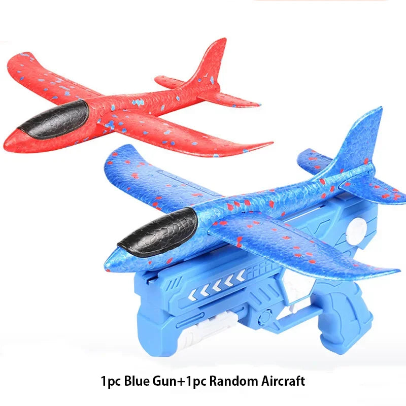 Children's Foam Ejection Aircraft Toys Parent-Child Interaction Outdoor Foam Aircraft Park ALPENZO