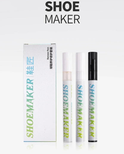 Shoes Stains Removal Waterproof Sneakers Anti-Oxidation Pen Repair Complementary Color White Go Yellow Shoe Whitening Cleaning ALPENZO