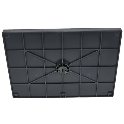 Projectors Tray Tripod Stand Sound Card Projectors Tray Platform Holder Black Plastic 1/4in Screw Adapter