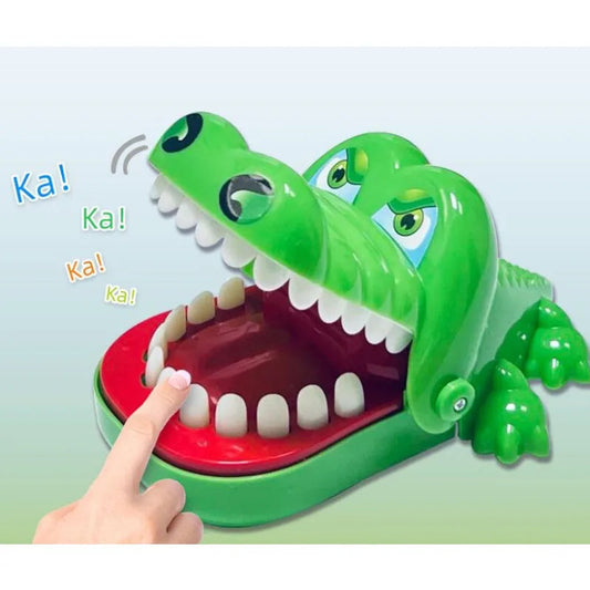 Fun Crocodile Teeth Bite Finger Children Games To Stress Press New Strange Creative Children's Holiday Gift ALPENZO