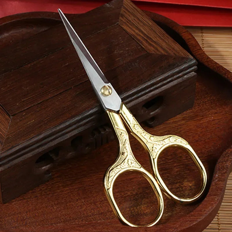 Stainless Steel Scissor Fabric Thread Sewing Scissor Colorful Handicraft Household Embroidery Sewing Shears Embroidery Scissors - ALPENZO