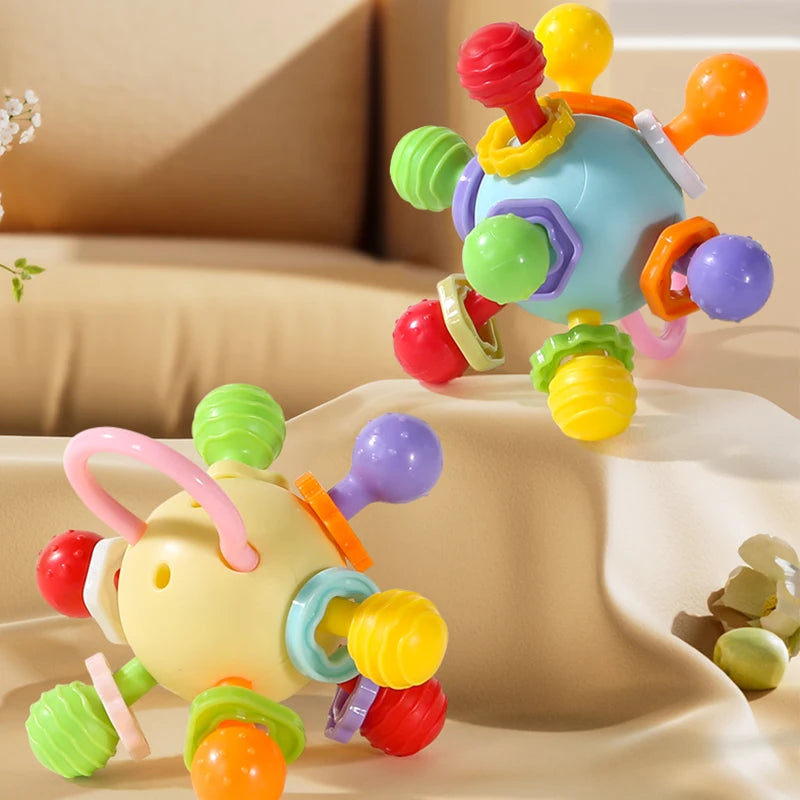 Soft Hand Grasping Ball Baby Toy Xingdun Ball Birthday Gift for 0-3 Year Old Babies ALPENZO