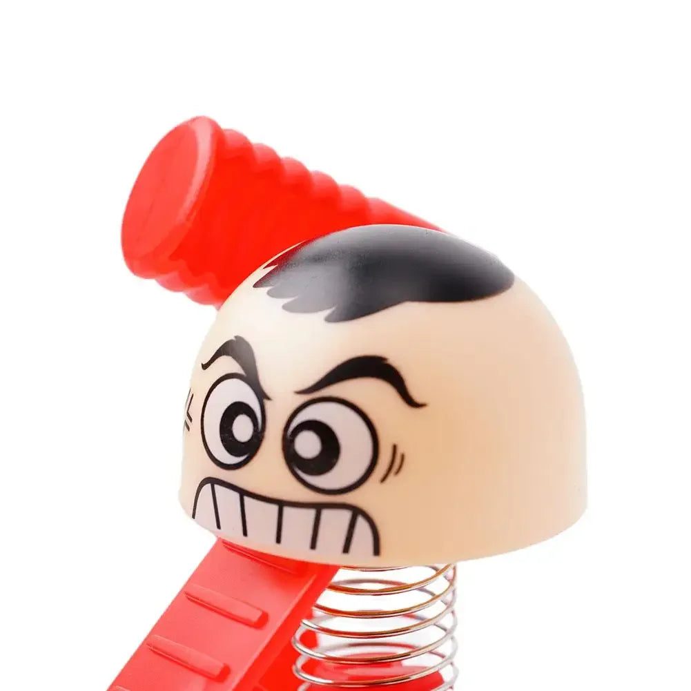 Mini Children's Head Knocking Little Man Fighting Red and Blue Attack and Defense Twin Parent Child Finger Fighting Game Machine ALPENZO