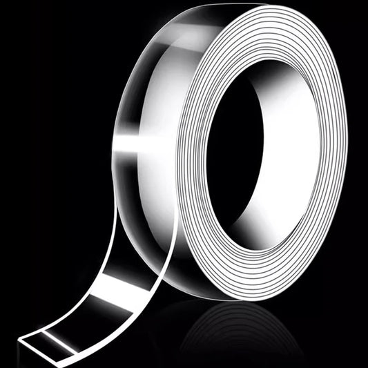 Nano Double Sided Adhesive Waterproof Transparent Reusable Acrylic Double Side Adhesive Suitable For Home Bathroom Decoration - ALPENZO