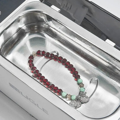 Ultrasonic Cleaner 35W High Frequency Cleaning Jewelry Glasses Watches Multifunctional 500ML Ultrasonic Cleaning Cleaning Bath - ALPENZO