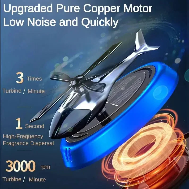 Solar Aircraft Car Decoration Ornaments Car Interior Accessories Desktop Ornament Gift For Woman, Man, Car Enthusiast ALPENZO