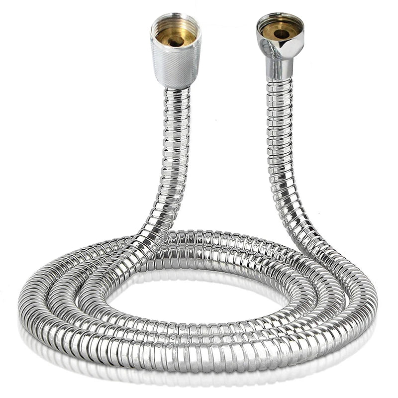 Stainless Steel Flexible Shower Hose Long Bathroom Shower Water Hose Extension Plumbing Pipe Pulling Tube Bathroom Accessories - ALPENZO