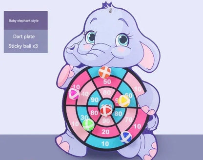 Montessori Dart Board Target Sports Game Toys For Children 4 To 6 Years Old Outdoor Indoor Girls Sticky Ball Boys Gift ALPENZO