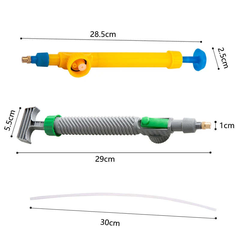 High Pressure Air Pump Manual Sprayer Adjustable Drink Bottle Spray Head Nozzle Garden Watering Tool Sprayer Agriculture Tools - ALPENZO