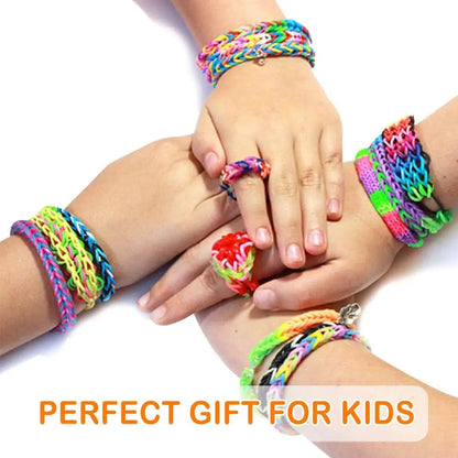 Loom Rubber Bands Refill Kit Premium Bracelet Making Kit for Kids Weaving DIY Crafting Toys Christmas Gift Children Toys ALPENZO