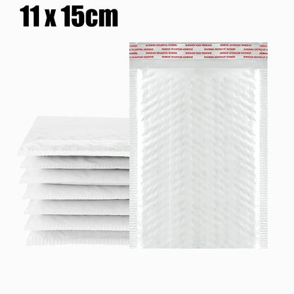 10-50Pcs Bubble Envelopes White Foam Shipping Bags Poly Bubble Mailers Pad Self Seal Packing Bags 11cm 15cm 23cm Wholesale ALPENZO