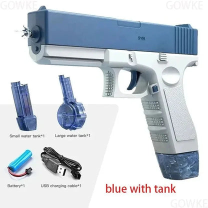Summer Water Gun non Electric Pistol High-pressure Full Automatic Shooting Water Beach Toy Gun For kid Children Boys Girls ALPENZO