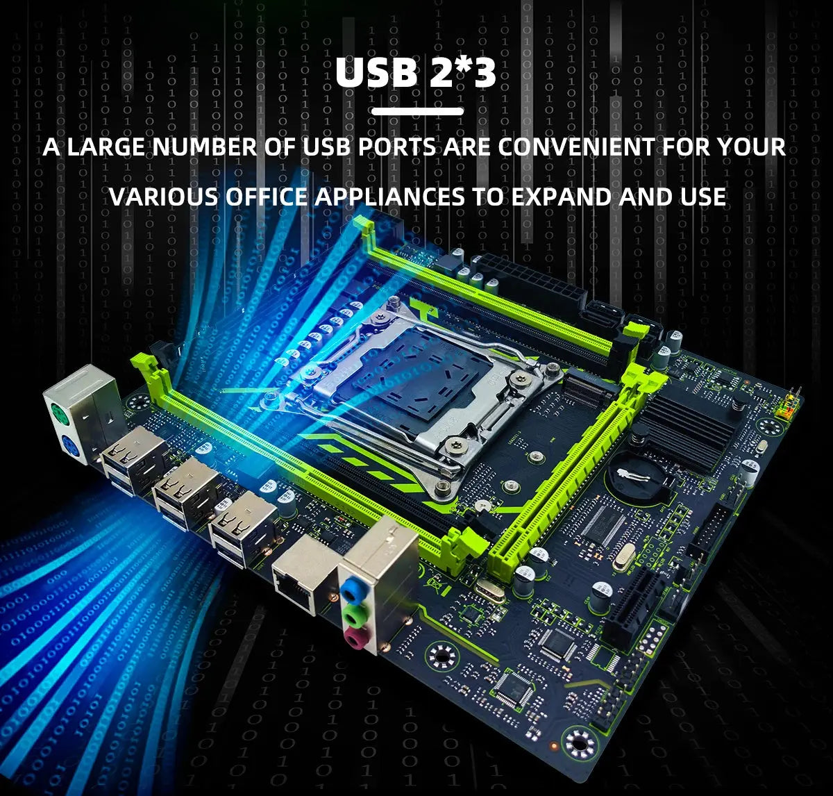 ZSUS X99-8D4 Motherboard Set Kit With LGA2011-3 Xeon E5 2650 V4 CPU DDR4 16GB (1*16GB) 2133MHZ RAM Memory NVME M.2 SATA - ALPENZO