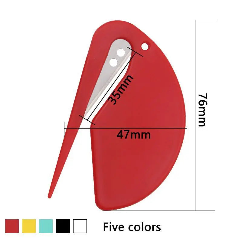 1 Piece Letter Opener Envelope Mail Slitter With Razor Wrapping Cutter Box Opener Safe Mail Opener For Home Office Envelope ALPENZO