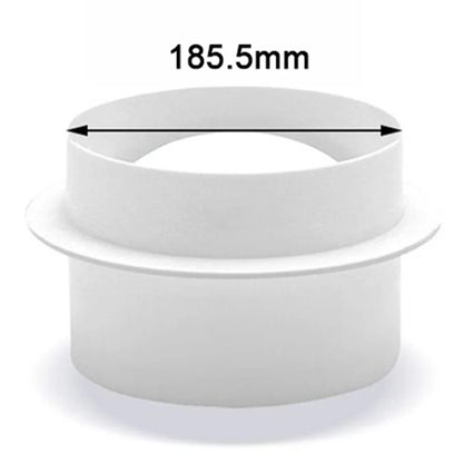Ventilation Pipe Round Check Valve Air Duct Control Exhaust Fan Pipe Accessories Kitchen Exhaust Fan Hose Anti Odor Valve - ALPENZO