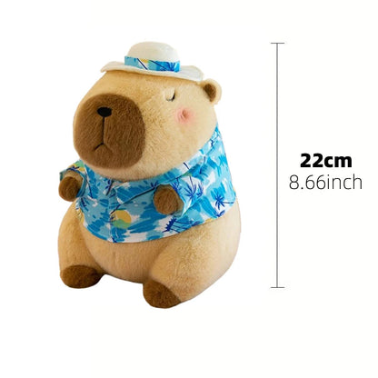 23cm Capybara Plush Simulation Capibara Anime Fluffty Toy Cute Doll Stuffed Animals Soft Doll Plush Christmas Thanksgiving Gift ALPENZO