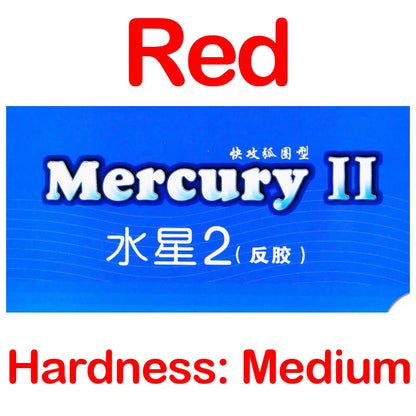 Original YINHE MERCURY II Table Tennis Rubber Mercury-2 Allround Spin Control Ping Pong Sponge