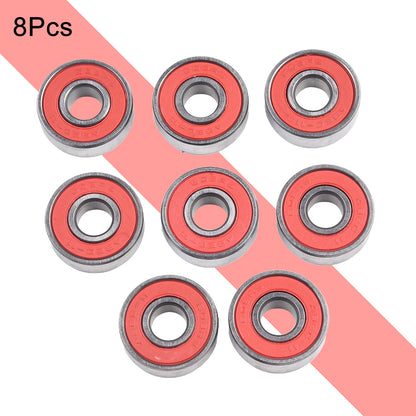 8Pc ABEC-11 Roller Skate Wheel Bearings High Speed Skateboard Scooter Bearing Low Noise High Temperature Roller Skate Bearings