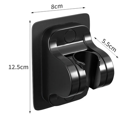 Soporte por Soffione Doccia, accesorio de apoyo por Doccia a Parete Regolabile Soffione Doccia Autoadesivo Staffa Portatile - ALPENZO