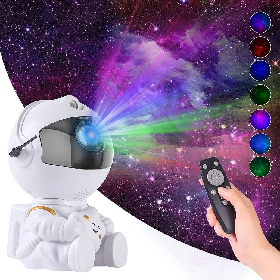 Galaxy Star Astronaut Projector Light Starry Sky Porjectors Lamp Decoration Bedroom Room Nebula LED Night Light Children Gifts ALPENZO