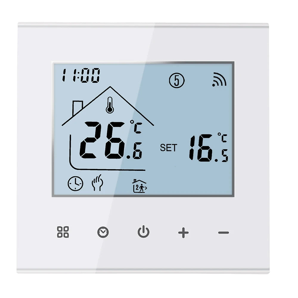 MINCO HEAT M4A Warm Floor Thermostat Tuya WiFi 3A 16A Electric/Gas Boiler/Water Heating Temperature Controller 1PC - ALPENZO