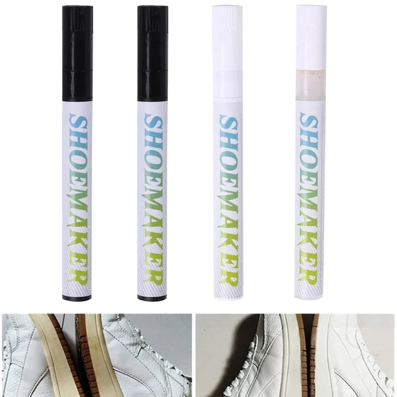 Shoes Stains Removal Waterproof Sneakers Anti-Oxidation Pen Repair Complementary Color White Go Yellow Shoe Whitening Cleaning ALPENZO