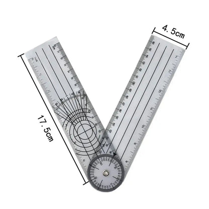 Stainless Steel Metal Straight Ruler Precision Double Sided Precision Measuring Tool Scale Metric Ruler Accessories 15-40cm ALPENZO