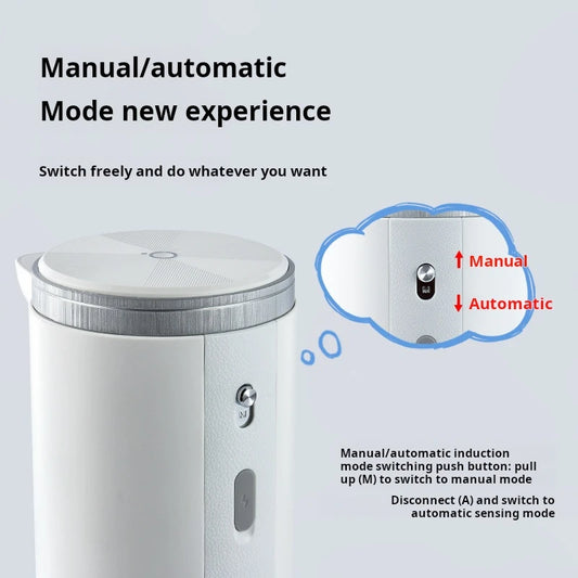 ZW-XP20F1 induction soap dispenser with convenient touch and fully sealed design, high capacity and long endurance - ALPENZO