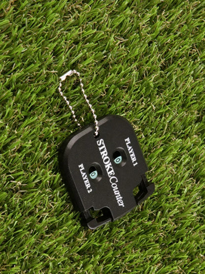 Mini Handy Golf Shot Count Stroke Putt Score Counter Two Digits Scoring Keeper With Key Chain Golf Accessorie Golf Training Aids