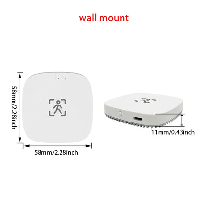 ZigBee Wifi MmWave Human Presence Motion Sensor With Luminance/Distance Detection 5/110/220V Tuya Smart Life Home Automation - ALPENZO