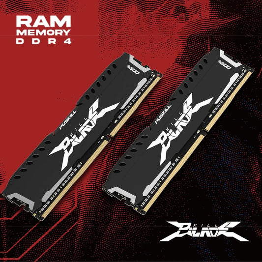 PUSKILL Memória RAM DDR4 16GB 8GB 1.2V 3200MHz 2666MHz Desktop Computer UDIMM Cooling Vest Memory Memoria - ALPENZO