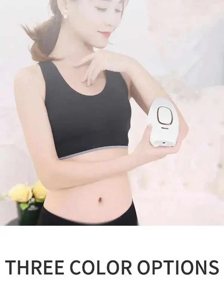 IPL Laser Hair Remover Intense Pulsed Light 500000 Pulses Permanent Laser Hair Remover Women's Painless Hair Removal Home Device - ALPENZO