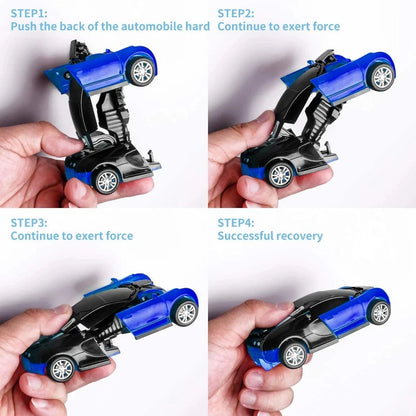 Transforming Robot With One Click Automatic Shape Conversion Boy Gift Toy Car Parent Child Interaction Model Car ALPENZO