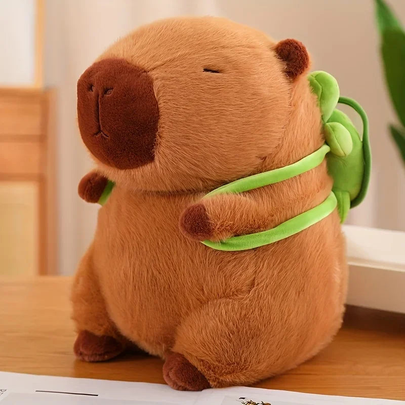 23cm Capybara Plush Simulation Capibara Anime Fluffty Toy Cute Doll Stuffed Animals Soft Doll Plush Christmas Thanksgiving Gift ALPENZO