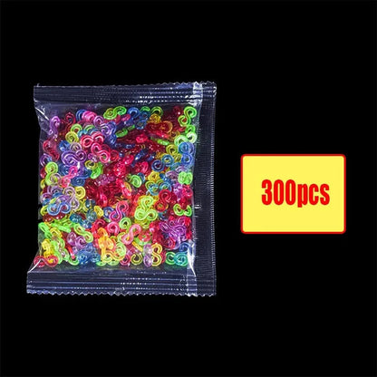 Loom Rubber Bands Refill Kit Premium Bracelet Making Kit for Kids Weaving DIY Crafting Toys Christmas Gift Children Toys ALPENZO