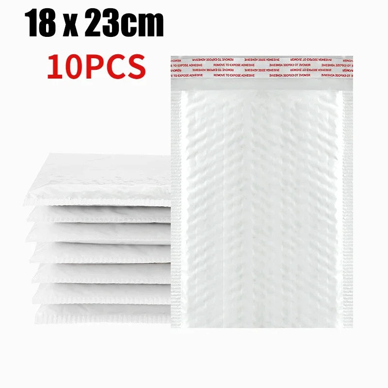 10-50Pcs Bubble Envelopes White Foam Shipping Bags Poly Bubble Mailers Pad Self Seal Packing Bags 11cm 15cm 23cm Wholesale ALPENZO