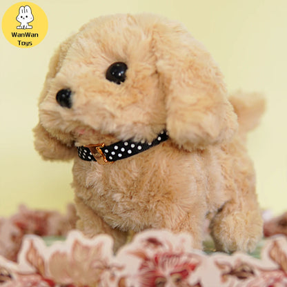 Electric plush toy pet puppy children men and women birthday holiday gifts cute teddy dog hot sale ALPENZO