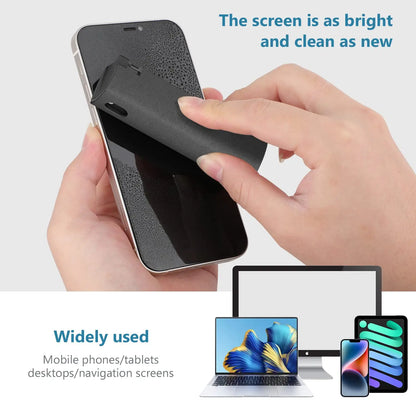Microfiber Screen Cleaner Spray Bottle Set Mobile Phone Ipad Computer Microfiber Cloth Wipe Iphone Cleaning Glasses Wipes - ALPENZO
