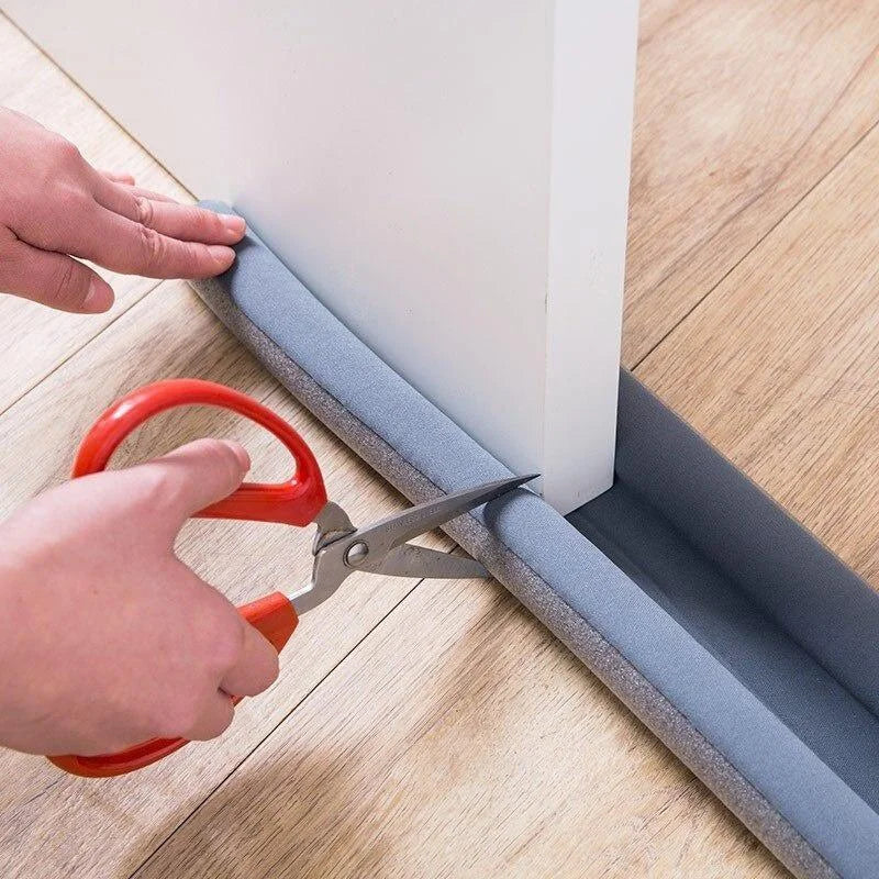 Door Bottoom Seal Strip Flexible Wind Reduction Stopper Under Door Sealing Blocker Door Weatherstrip Sound Proof Wall Panels - ALPENZO