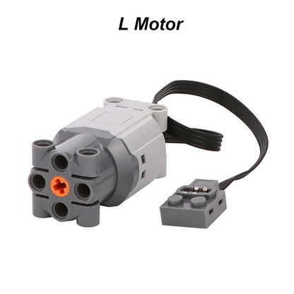 Technical MOC Power Functions Motor Parts M L XL Servo Motor Train Buggy Motor IR Remote With Legoeds 8881 8883 5292 8886 ALPENZO