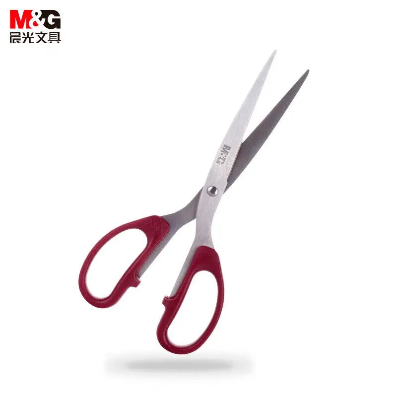 M&G Stationery 160/210mm Scissors Round Tip Scissors Small Medium Large Handmade Paper Scissors Home Office Supplies Red/Black ALPENZO