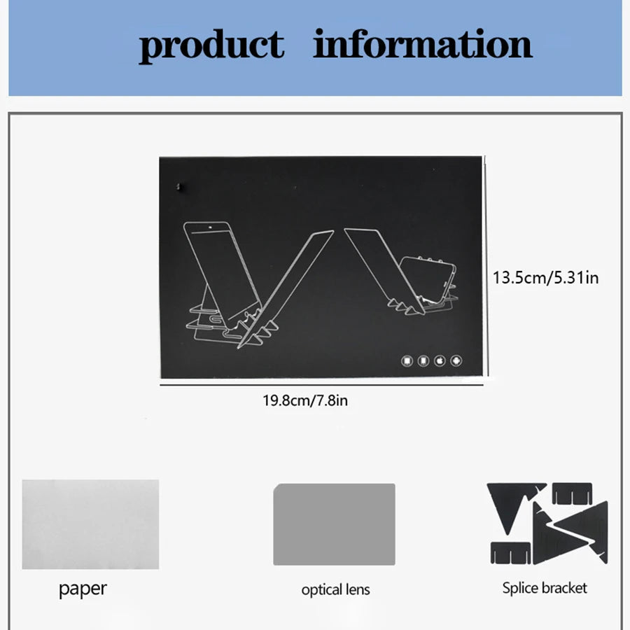 Portable Optical Drawing Copying Board Imitation Tracing With Projection Screen Learning Tool Suitable For Mobile Tablet ALPENZO