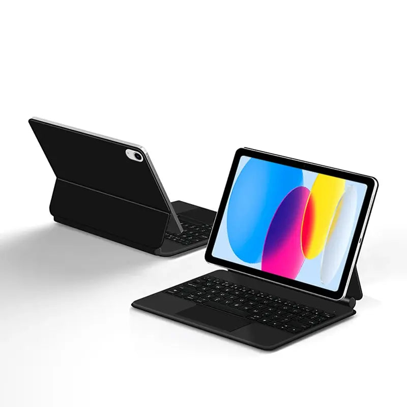Magic Keyboard for iPad Pro 11 12.9 Air 4 Air 5 for iPad 10th Generation Pro 12.9 6th 5th 4th 3rd Gen Smart Cover Magnetic Case - ALPENZO