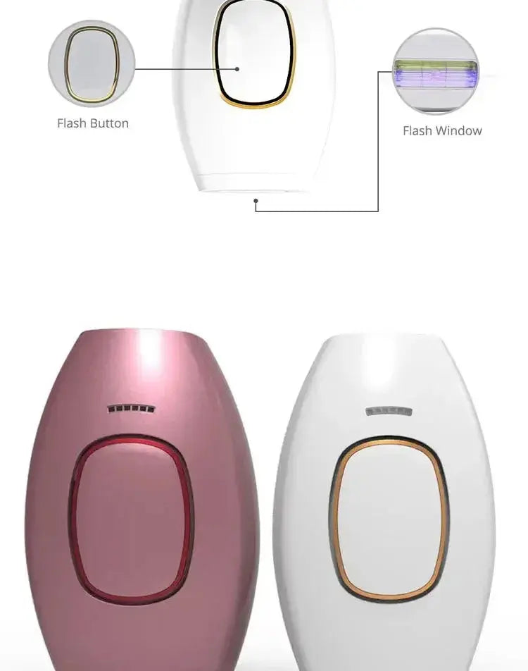 IPL Laser Hair Remover Intense Pulsed Light 500000 Pulses Permanent Laser Hair Remover Women's Painless Hair Removal Home Device - ALPENZO