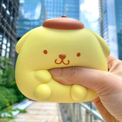 Kawaii Melody Decompression Kuromi Cinnamoroll Stress Relief Squishy Anime Cartoon Children's Hand Pinch Toy Healing Gift ALPENZO