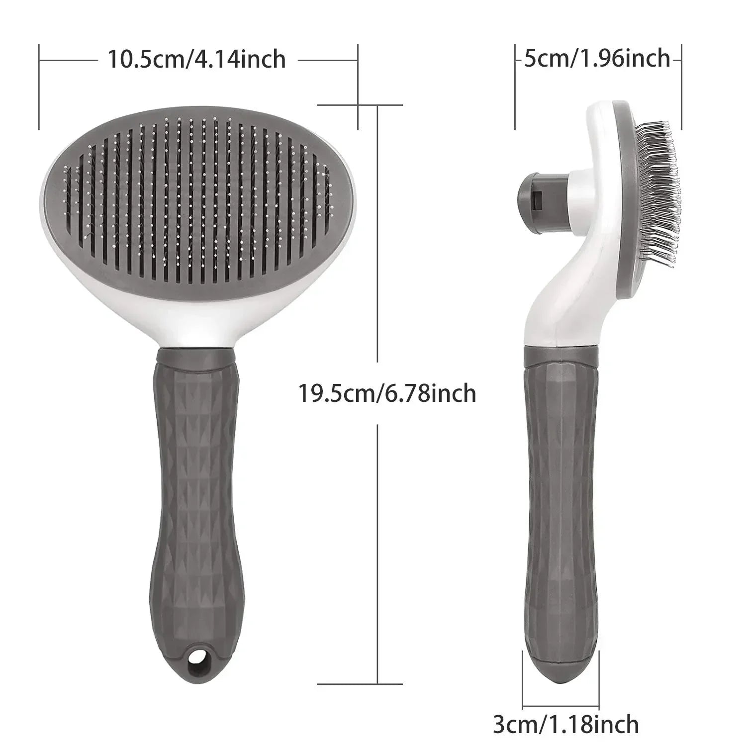 Pet Dog Brush Cat Comb Self Cleaning Pet Hair Remover Brush For Dogs Cats Grooming Tools Pets Dematting Comb Dogs Accessories - ALPENZO