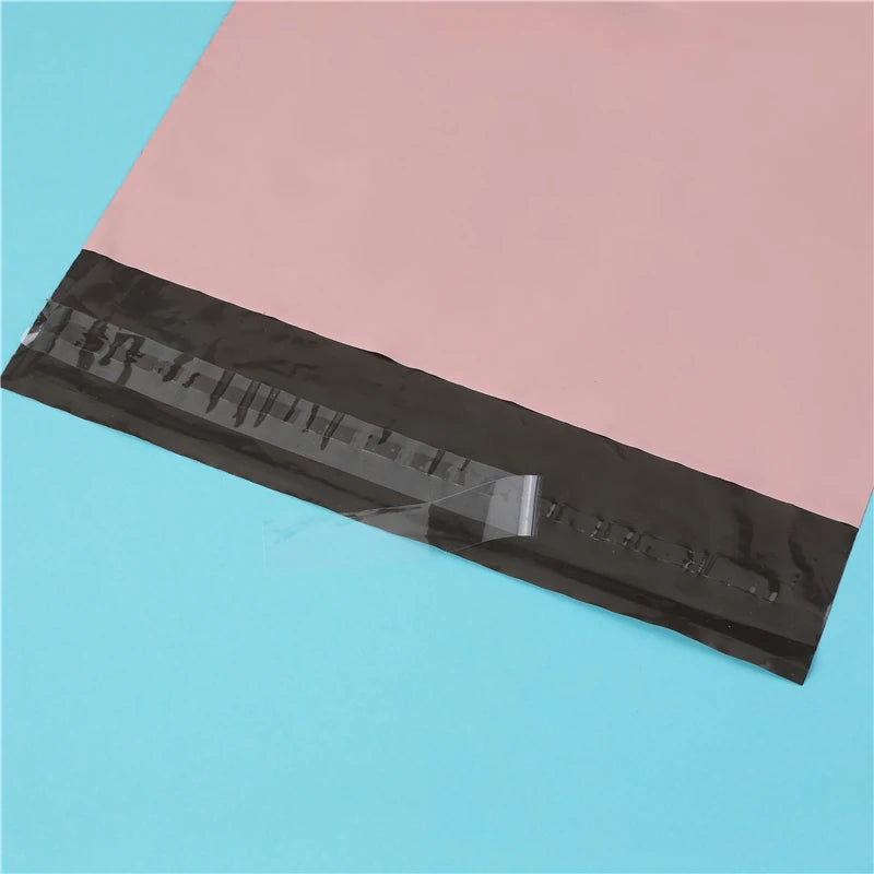 INPLUSTOP Pink Poly Express Mailing Pouch THANK YOU Clothing Opaque Courier Parcel Bag Envelope Logistics Storage Bags ALPENZO