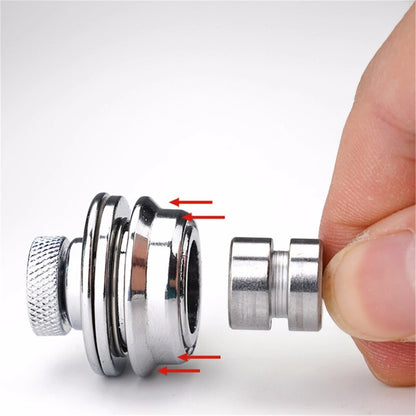 Miwayer Guitar Strap Lock 1 PCS Heavy Duty Metal Button Security Straplock for Electric Acoustic Guitar Bass Ukulele