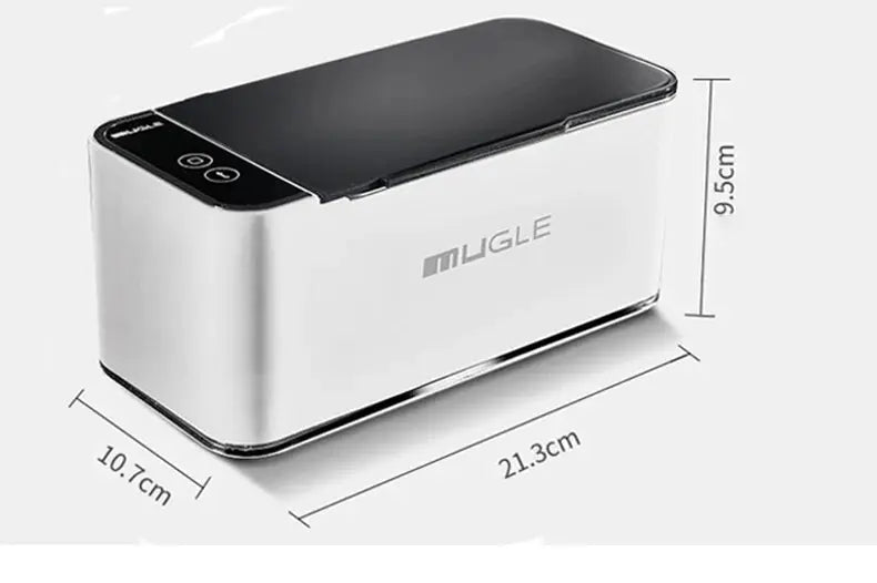 Ultrasonic Cleaner 35W High Frequency Cleaning Jewelry Glasses Watches Multifunctional 500ML Ultrasonic Cleaning Cleaning Bath - ALPENZO